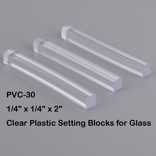 Clear Setting Block for Glass