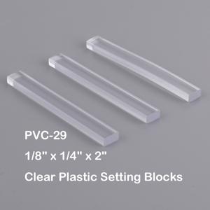 Plastic Setting Blocks for Glass