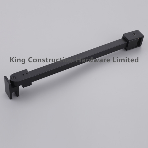 Black Shower Screen Support Bar